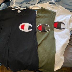 Champion brand Tshirts.(3pack)